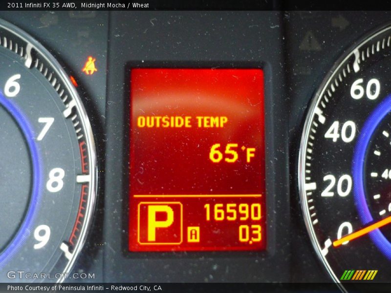 Midnight Mocha / Wheat 2011 Infiniti FX 35 AWD