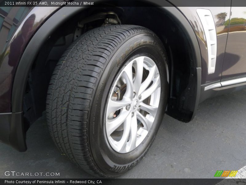 Midnight Mocha / Wheat 2011 Infiniti FX 35 AWD