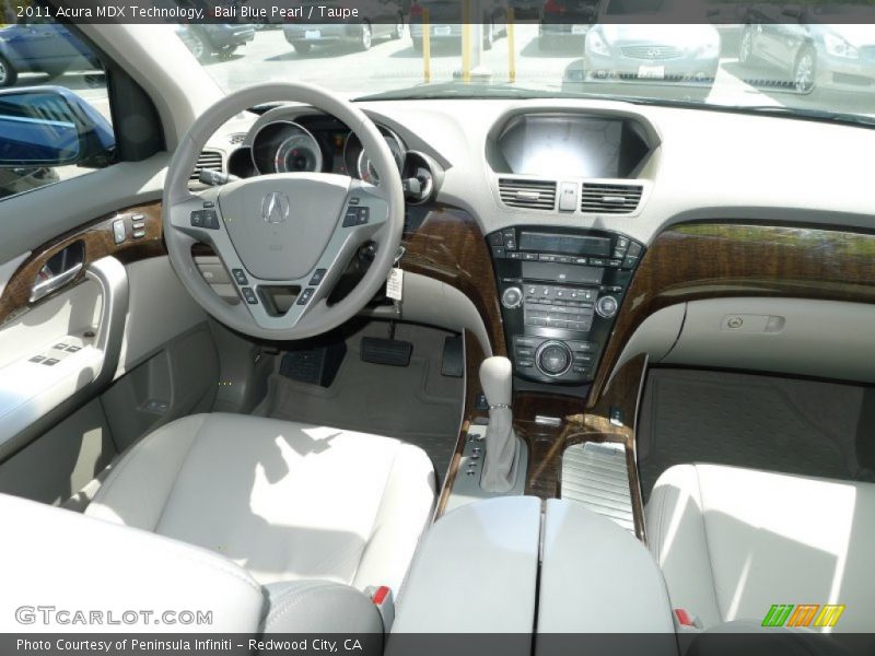 Bali Blue Pearl / Taupe 2011 Acura MDX Technology