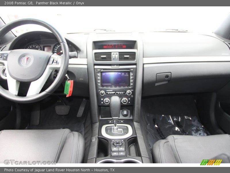 Dashboard of 2008 G8 