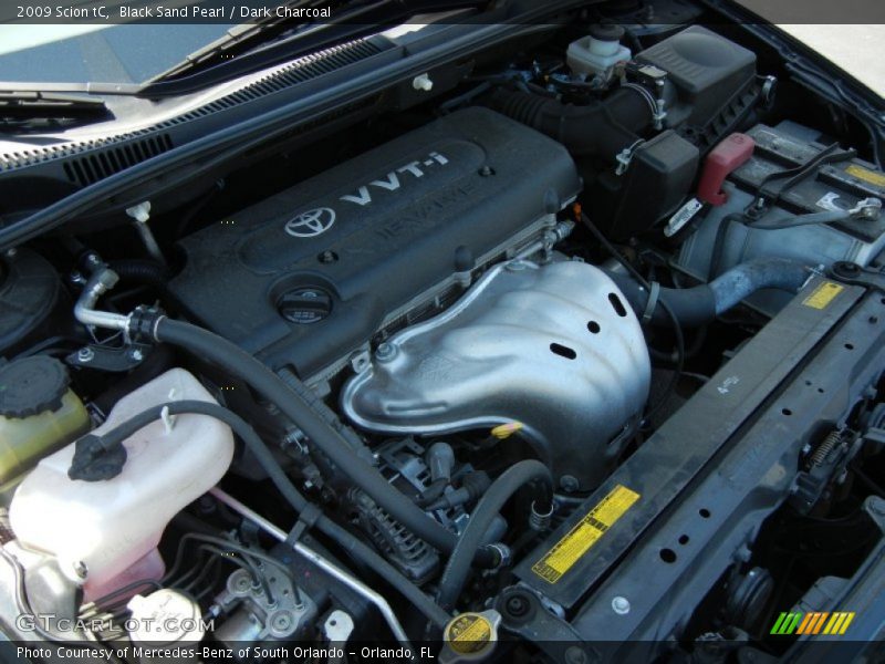  2009 tC  Engine - 2.4 Liter DOHC 16-Valve VVT-i 4 Cylinder