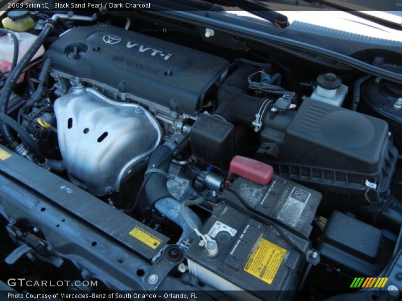  2009 tC  Engine - 2.4 Liter DOHC 16-Valve VVT-i 4 Cylinder