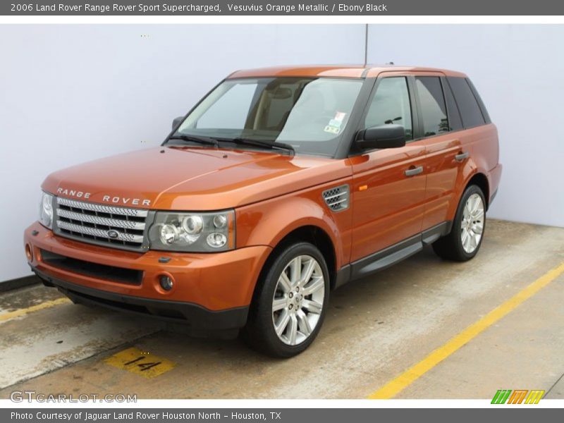 Vesuvius Orange Metallic / Ebony Black 2006 Land Rover Range Rover Sport Supercharged