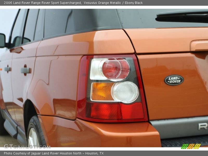 Vesuvius Orange Metallic / Ebony Black 2006 Land Rover Range Rover Sport Supercharged