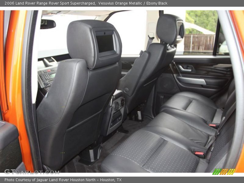 Vesuvius Orange Metallic / Ebony Black 2006 Land Rover Range Rover Sport Supercharged
