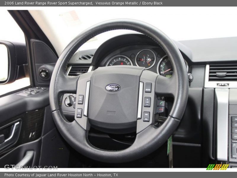 Vesuvius Orange Metallic / Ebony Black 2006 Land Rover Range Rover Sport Supercharged