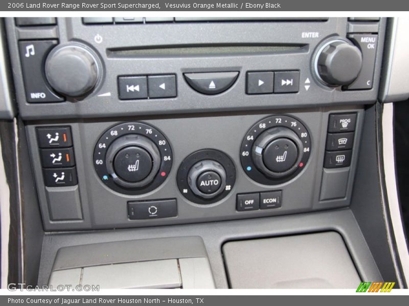 Vesuvius Orange Metallic / Ebony Black 2006 Land Rover Range Rover Sport Supercharged