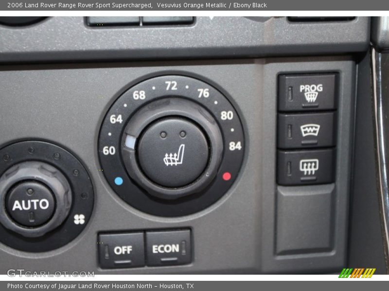 Vesuvius Orange Metallic / Ebony Black 2006 Land Rover Range Rover Sport Supercharged