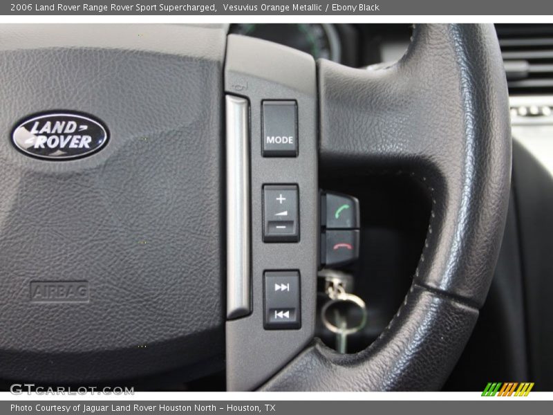 Vesuvius Orange Metallic / Ebony Black 2006 Land Rover Range Rover Sport Supercharged