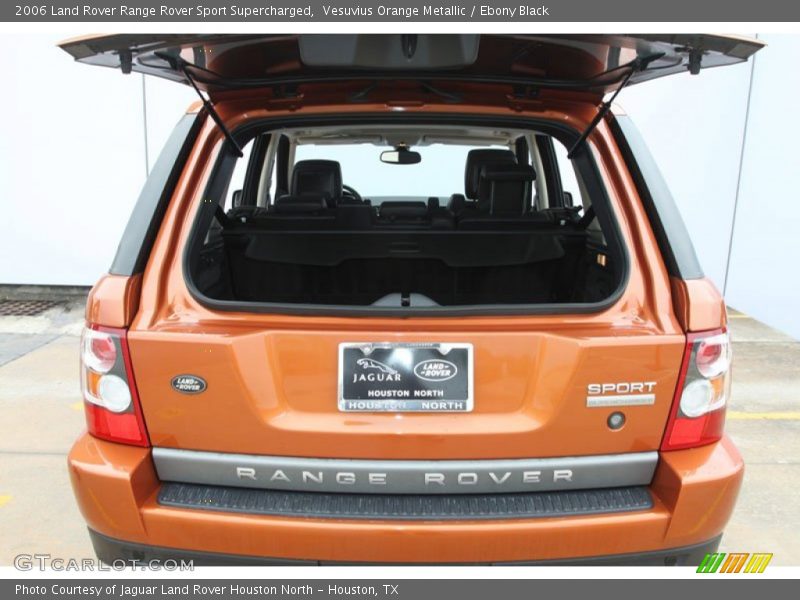 Vesuvius Orange Metallic / Ebony Black 2006 Land Rover Range Rover Sport Supercharged