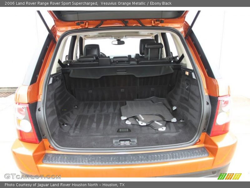 Vesuvius Orange Metallic / Ebony Black 2006 Land Rover Range Rover Sport Supercharged