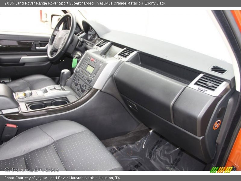 Vesuvius Orange Metallic / Ebony Black 2006 Land Rover Range Rover Sport Supercharged