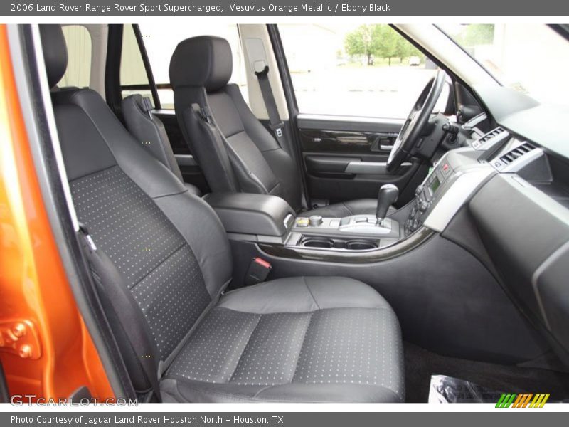 Vesuvius Orange Metallic / Ebony Black 2006 Land Rover Range Rover Sport Supercharged