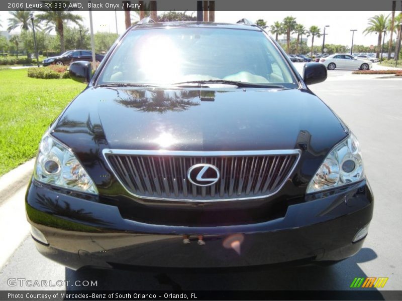 Black Onyx / Ivory 2006 Lexus RX 330 AWD