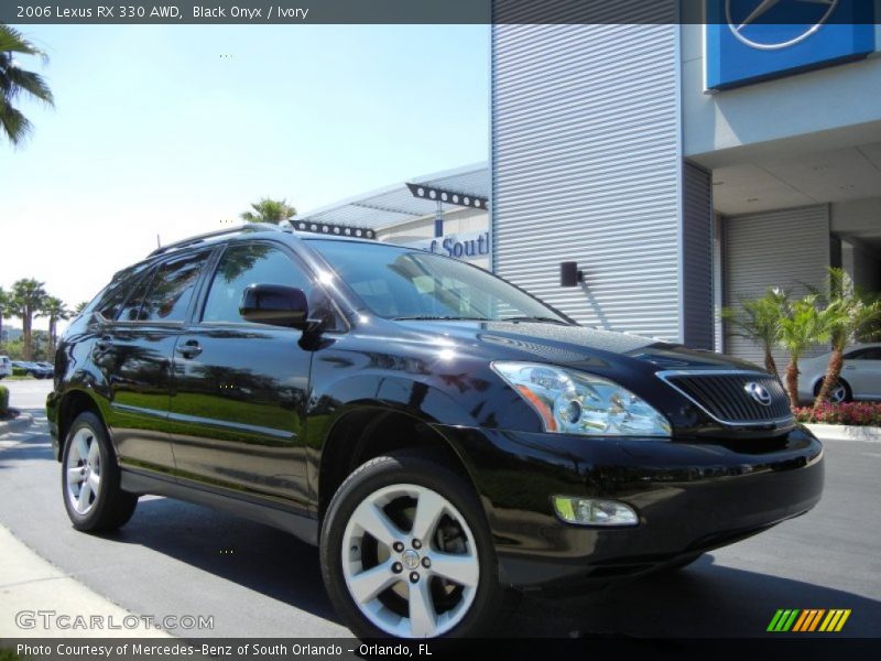 Black Onyx / Ivory 2006 Lexus RX 330 AWD