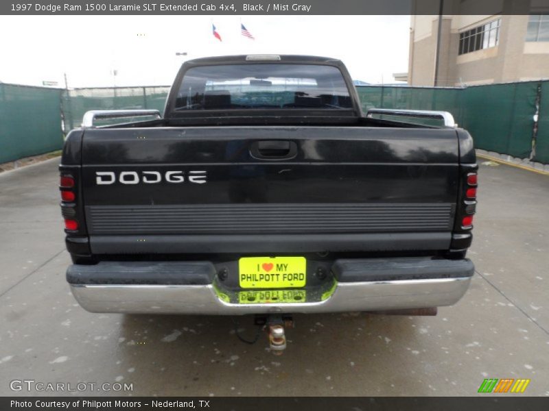 Black / Mist Gray 1997 Dodge Ram 1500 Laramie SLT Extended Cab 4x4