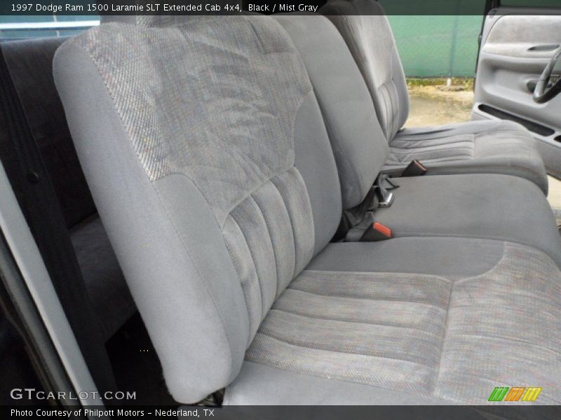 Black / Mist Gray 1997 Dodge Ram 1500 Laramie SLT Extended Cab 4x4