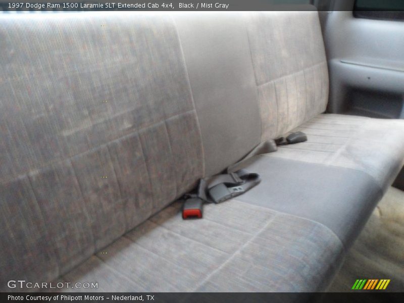 Black / Mist Gray 1997 Dodge Ram 1500 Laramie SLT Extended Cab 4x4