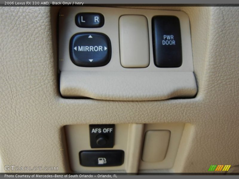 Black Onyx / Ivory 2006 Lexus RX 330 AWD