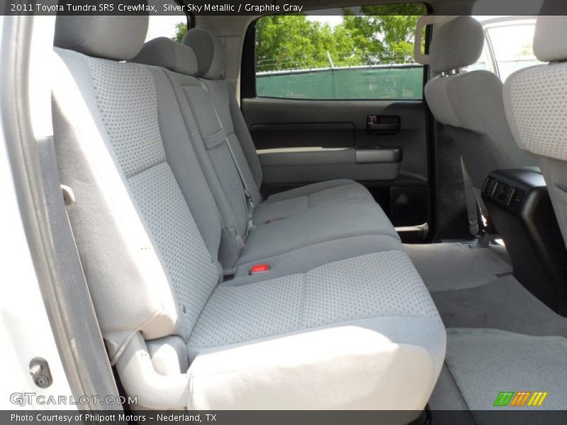 Silver Sky Metallic / Graphite Gray 2011 Toyota Tundra SR5 CrewMax