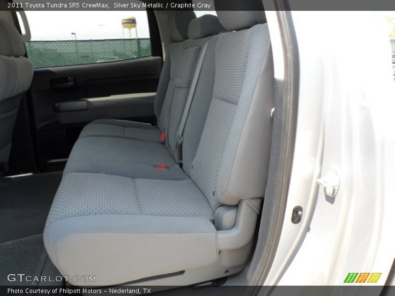 Silver Sky Metallic / Graphite Gray 2011 Toyota Tundra SR5 CrewMax