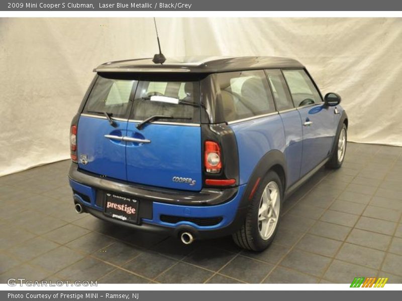 Laser Blue Metallic / Black/Grey 2009 Mini Cooper S Clubman