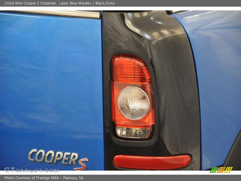 Laser Blue Metallic / Black/Grey 2009 Mini Cooper S Clubman