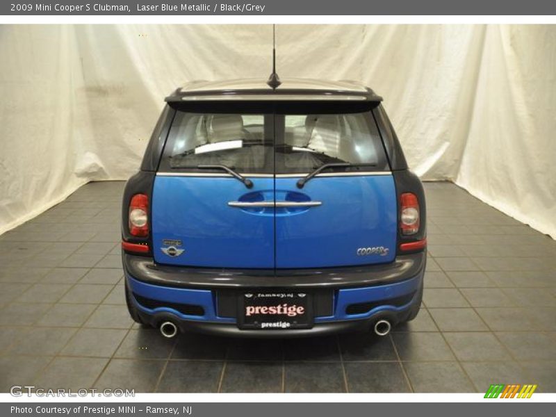 Laser Blue Metallic / Black/Grey 2009 Mini Cooper S Clubman