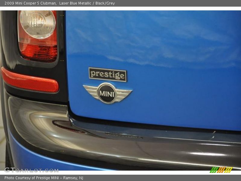 Laser Blue Metallic / Black/Grey 2009 Mini Cooper S Clubman