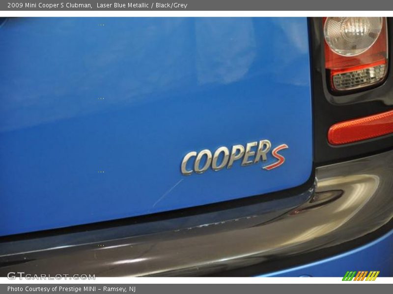 Laser Blue Metallic / Black/Grey 2009 Mini Cooper S Clubman