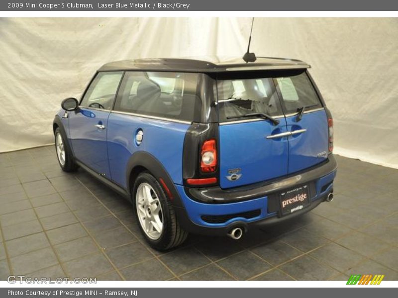 Laser Blue Metallic / Black/Grey 2009 Mini Cooper S Clubman