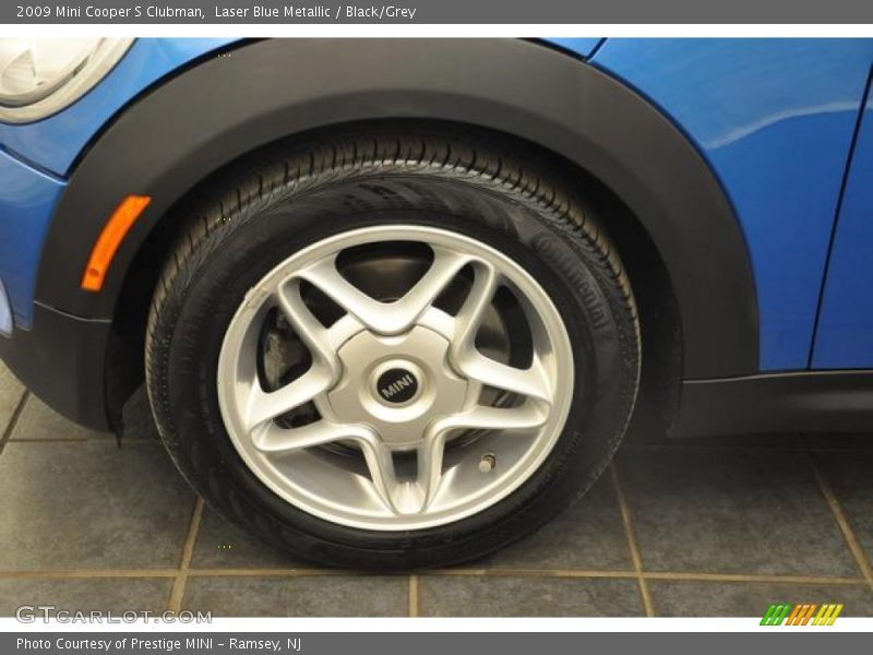 Laser Blue Metallic / Black/Grey 2009 Mini Cooper S Clubman