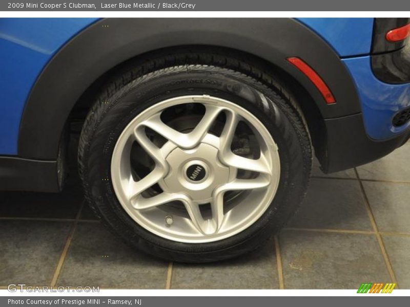 Laser Blue Metallic / Black/Grey 2009 Mini Cooper S Clubman
