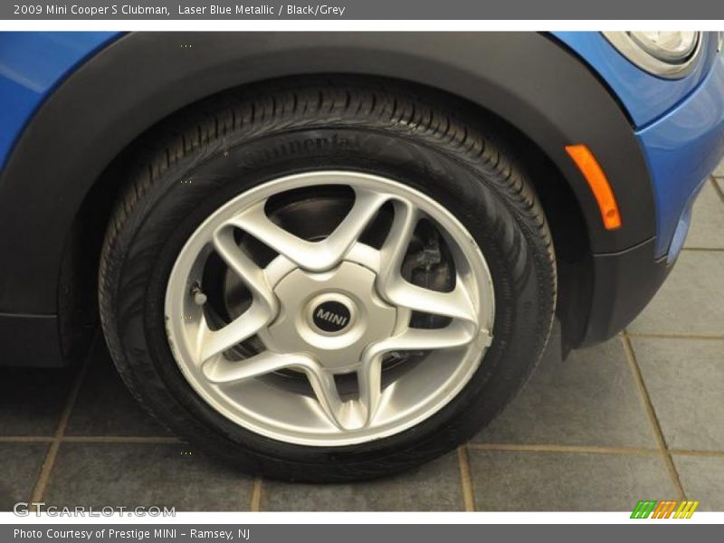 Laser Blue Metallic / Black/Grey 2009 Mini Cooper S Clubman