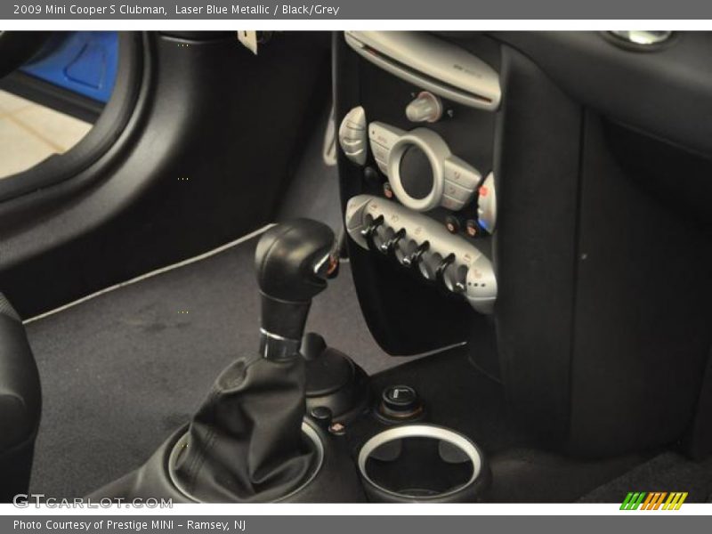 Laser Blue Metallic / Black/Grey 2009 Mini Cooper S Clubman