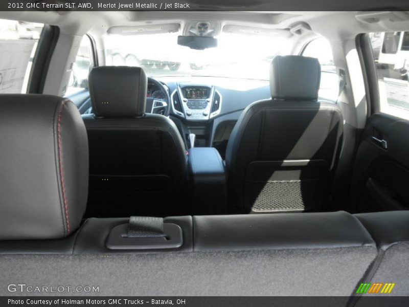 Merlot Jewel Metallic / Jet Black 2012 GMC Terrain SLT AWD