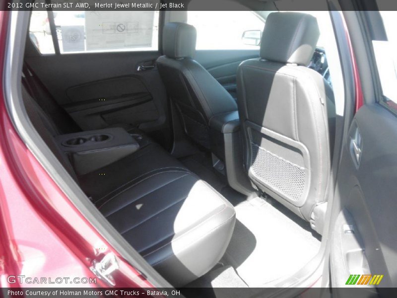 Merlot Jewel Metallic / Jet Black 2012 GMC Terrain SLT AWD