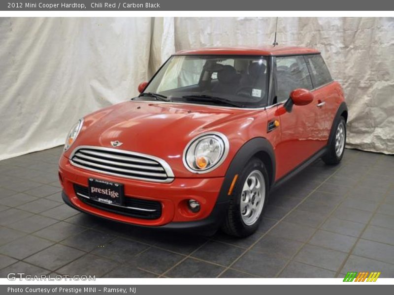 Chili Red / Carbon Black 2012 Mini Cooper Hardtop