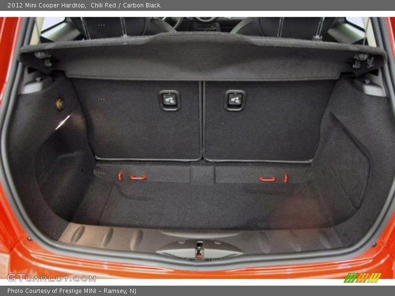 Chili Red / Carbon Black 2012 Mini Cooper Hardtop