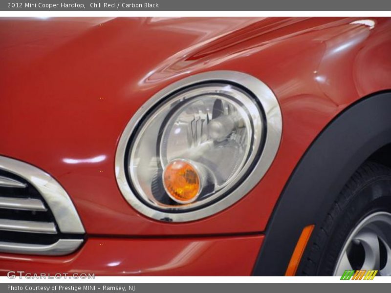 Chili Red / Carbon Black 2012 Mini Cooper Hardtop