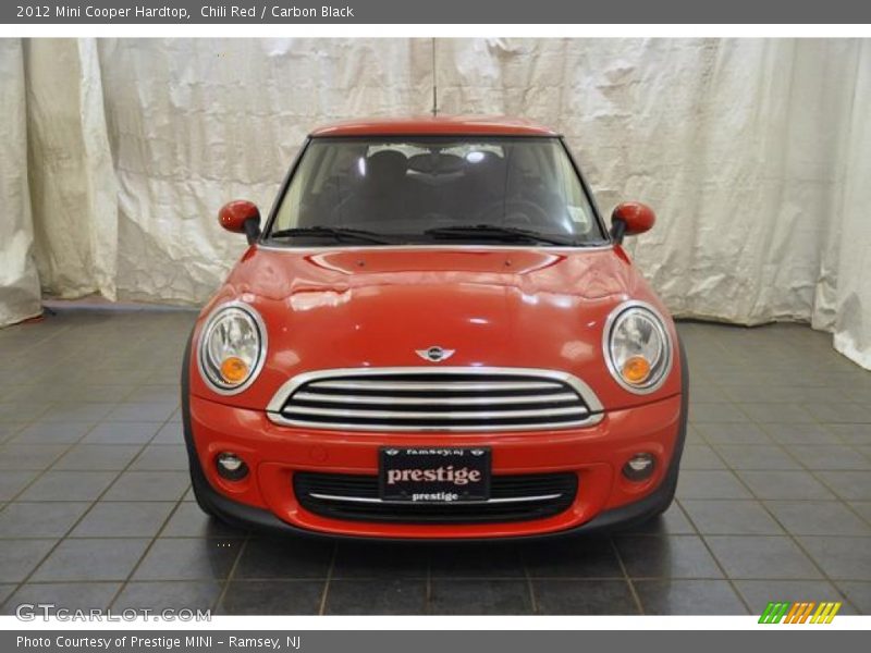 Chili Red / Carbon Black 2012 Mini Cooper Hardtop