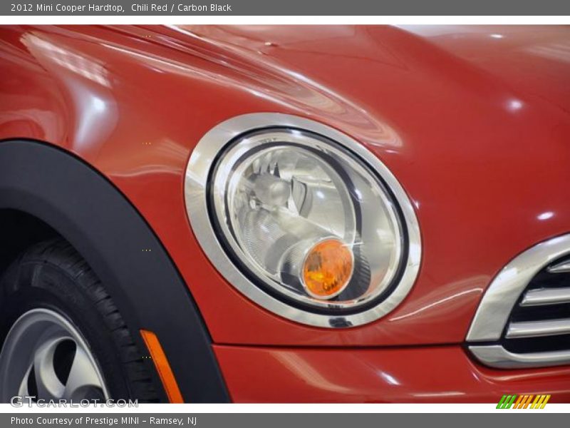 Chili Red / Carbon Black 2012 Mini Cooper Hardtop