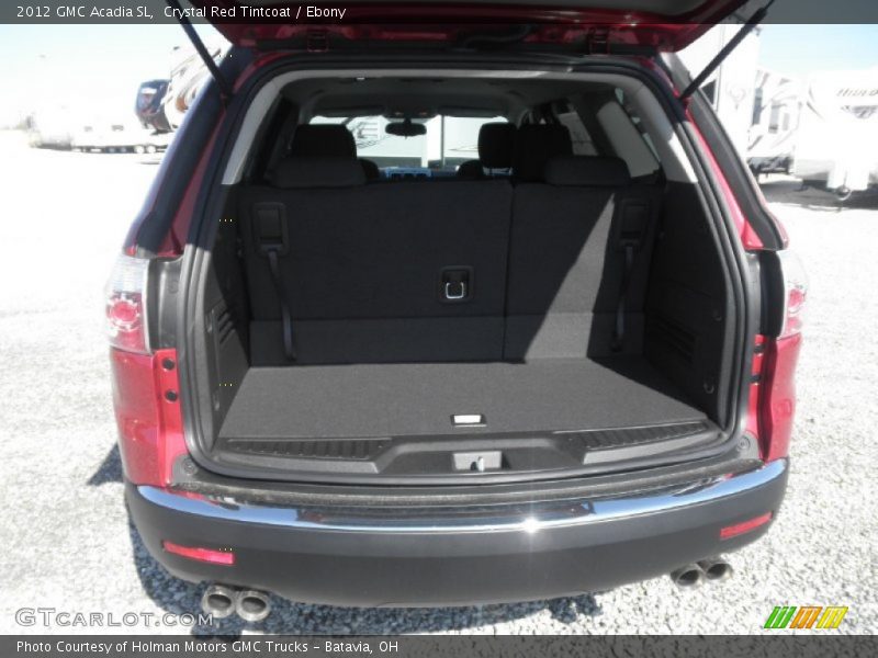 Crystal Red Tintcoat / Ebony 2012 GMC Acadia SL