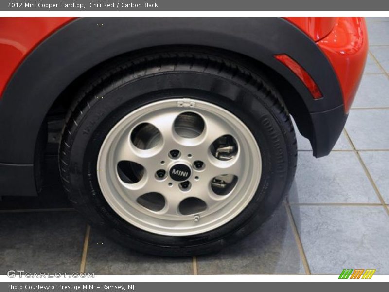 Chili Red / Carbon Black 2012 Mini Cooper Hardtop