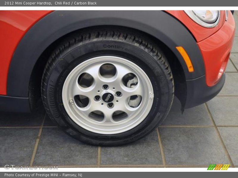 Chili Red / Carbon Black 2012 Mini Cooper Hardtop