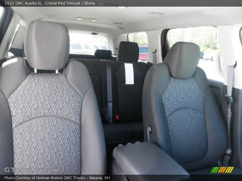 Crystal Red Tintcoat / Ebony 2012 GMC Acadia SL