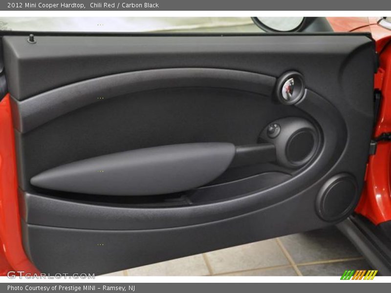 Chili Red / Carbon Black 2012 Mini Cooper Hardtop
