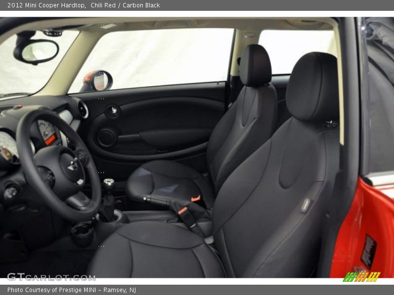 Chili Red / Carbon Black 2012 Mini Cooper Hardtop