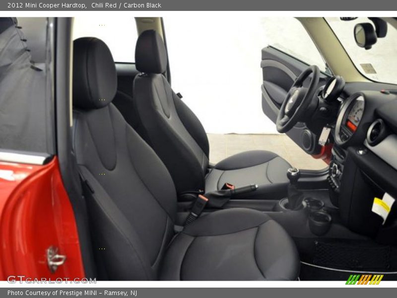 Chili Red / Carbon Black 2012 Mini Cooper Hardtop