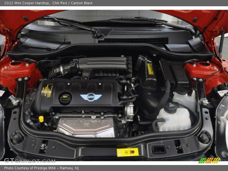 Chili Red / Carbon Black 2012 Mini Cooper Hardtop